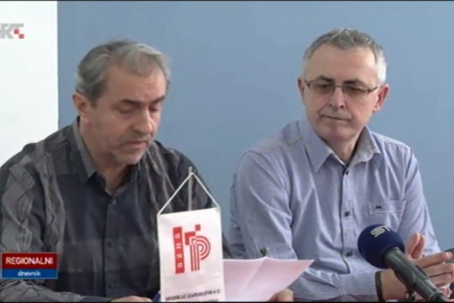 VIDEO: Prilog o održanoj press konferenciji sindikata Preporod u Osijeku 18.03.2016.
