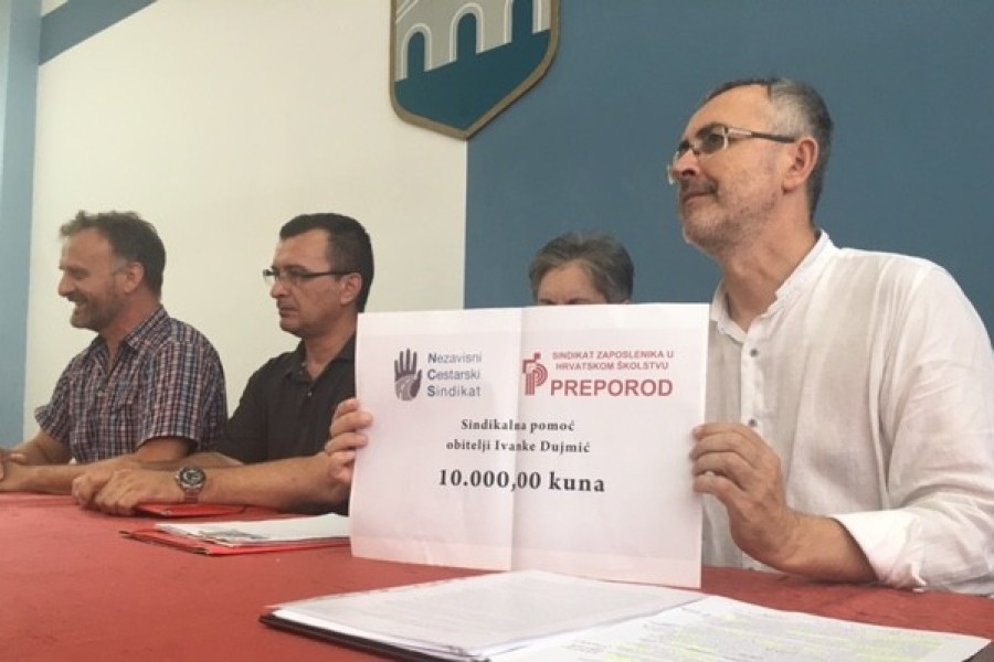 Sindikat Preporod i Nezavisni cestarski sindikat osnivaju Fond za zaštitu prava radnika