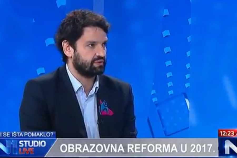 Je li za obrazovnu reformu 2017. godina izgubljena komentira za N1 Boris Jokić