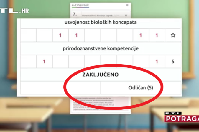 Bez obzira na ocjene i znanje, nastavnica u Zagrebu svima zaključila petice. Potraga istražuje o čemu se radi…￼
